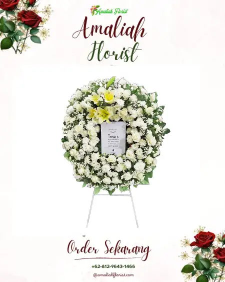 Krans Bunga Duka Amantelu