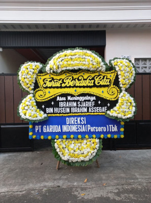 Papan Bunga Duka di Amantelu